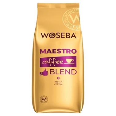 Woseba Maestro Coffee Blend Kawa palona ziarnista 1000 g - 0