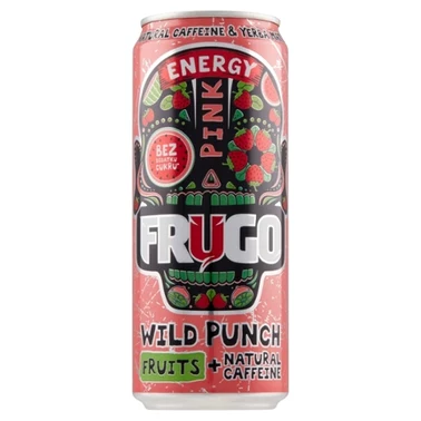 Frugo Energy Watermelon & Strawberry Gazowany napój energetyzujący 330 ml - 8