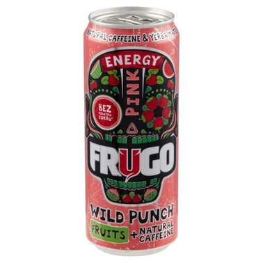 Frugo Energy Watermelon & Strawberry Gazowany napój energetyzujący 330 ml - 7