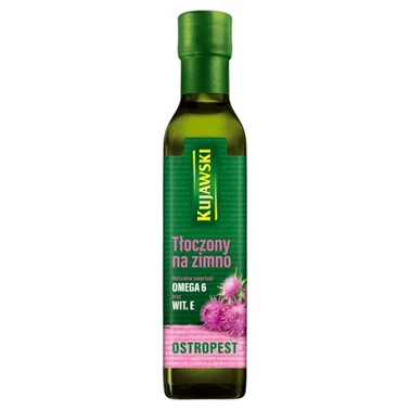 Kujawski Suplement diety olej z ostropestu tłoczony na zimno 250 ml - 1