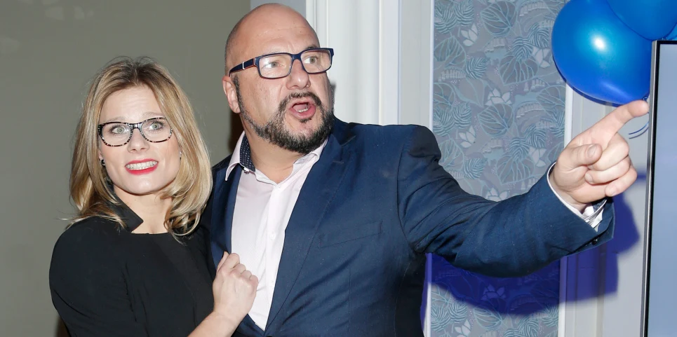 Piotr Gąsowski i Anna Głogowska Piotr Gąsowski i Anna Głogowska