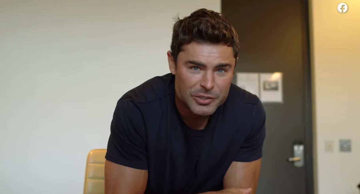 Zack Efron. Kadr z materiału "Earth Day"