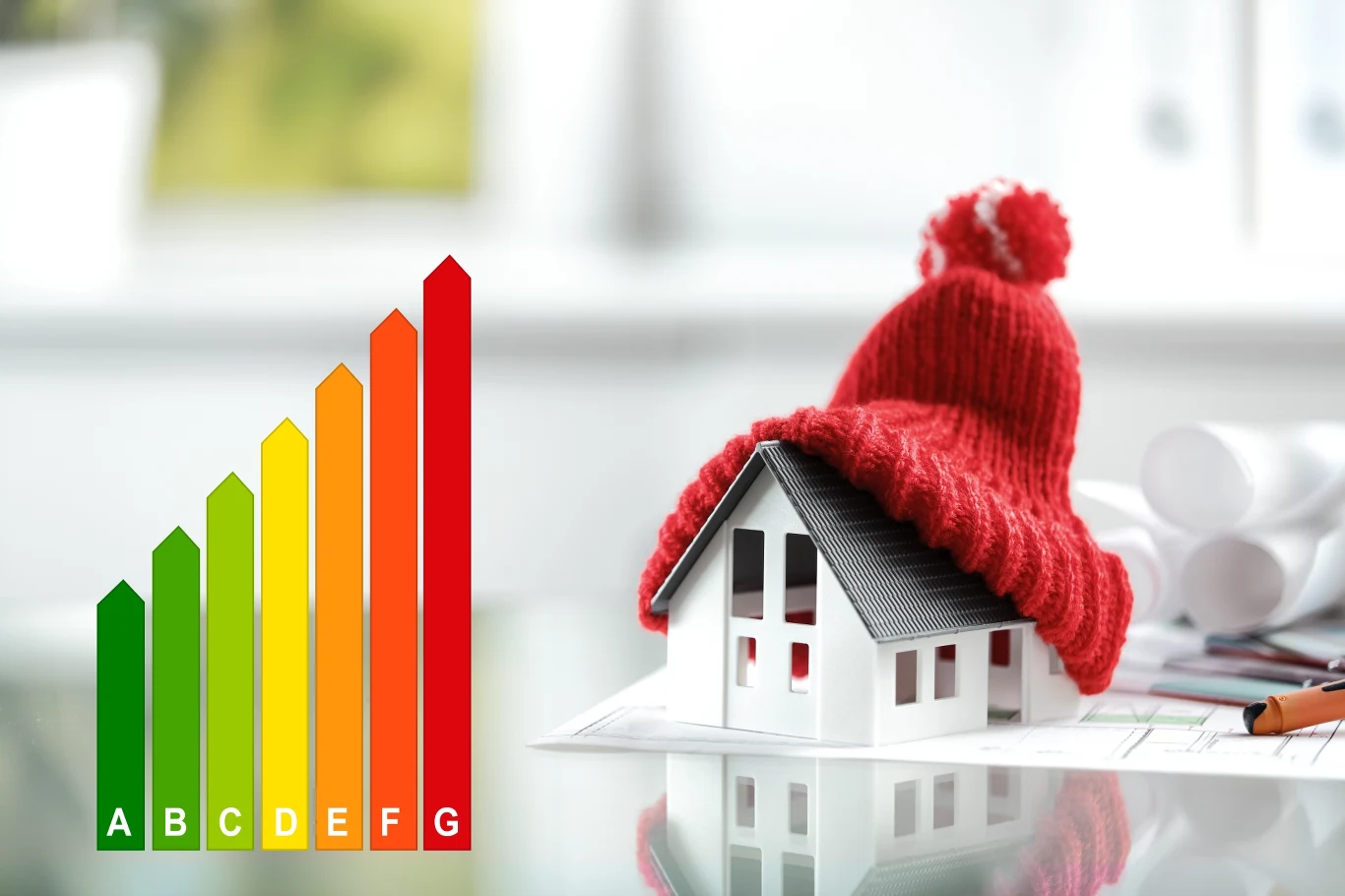 Efektywne energetycznie domy to takie, w których są niskie straty ciepła Efektywne energetycznie domy to takie, w których są niskie straty ciepła