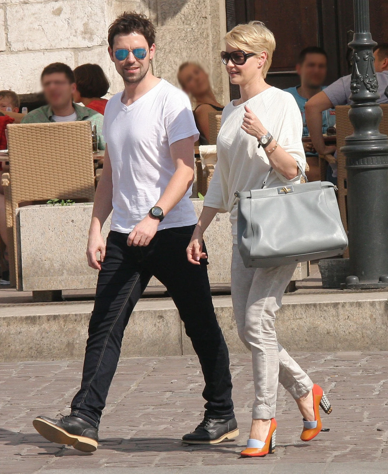 Małgorzata Kożuchowska z mężem Bartłomiejem Wróblewskim Małgorzata Kożuchowska z mężem Bartłomiejem Wróblewskim