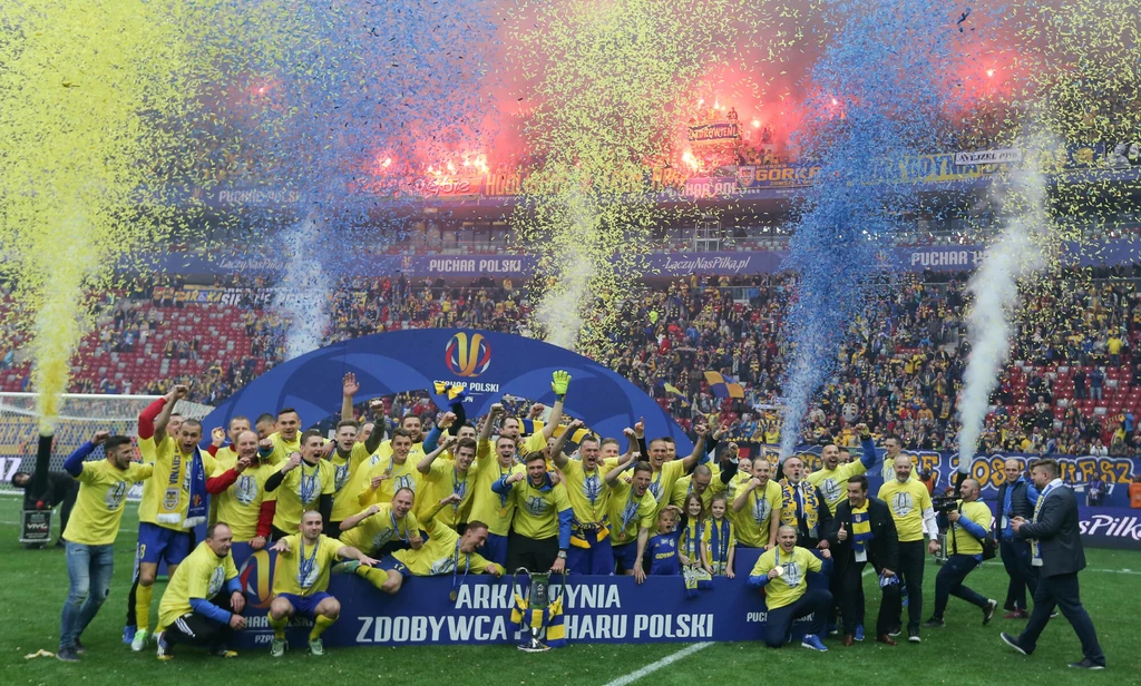 Arka zdobyła Puchar Polski w 2017 roku