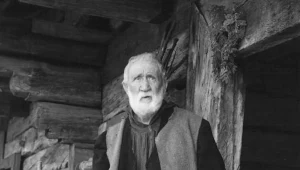 Wojciech Cacko-Zagórski (06.08.1928 - 29.04.2016) w scenie z filmu "Wiedźmin" 