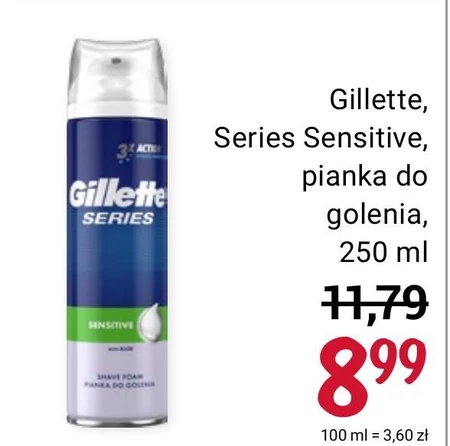 Pianka do golenia Gillette