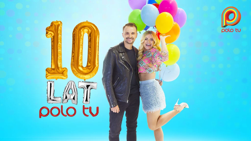 Maciej Smoliński i Edyta Folwarska świętują 10 lat Polo TV