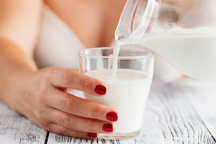 Mleko to prawdziwa skarbnica witamin m.in. A,D i z grupy B