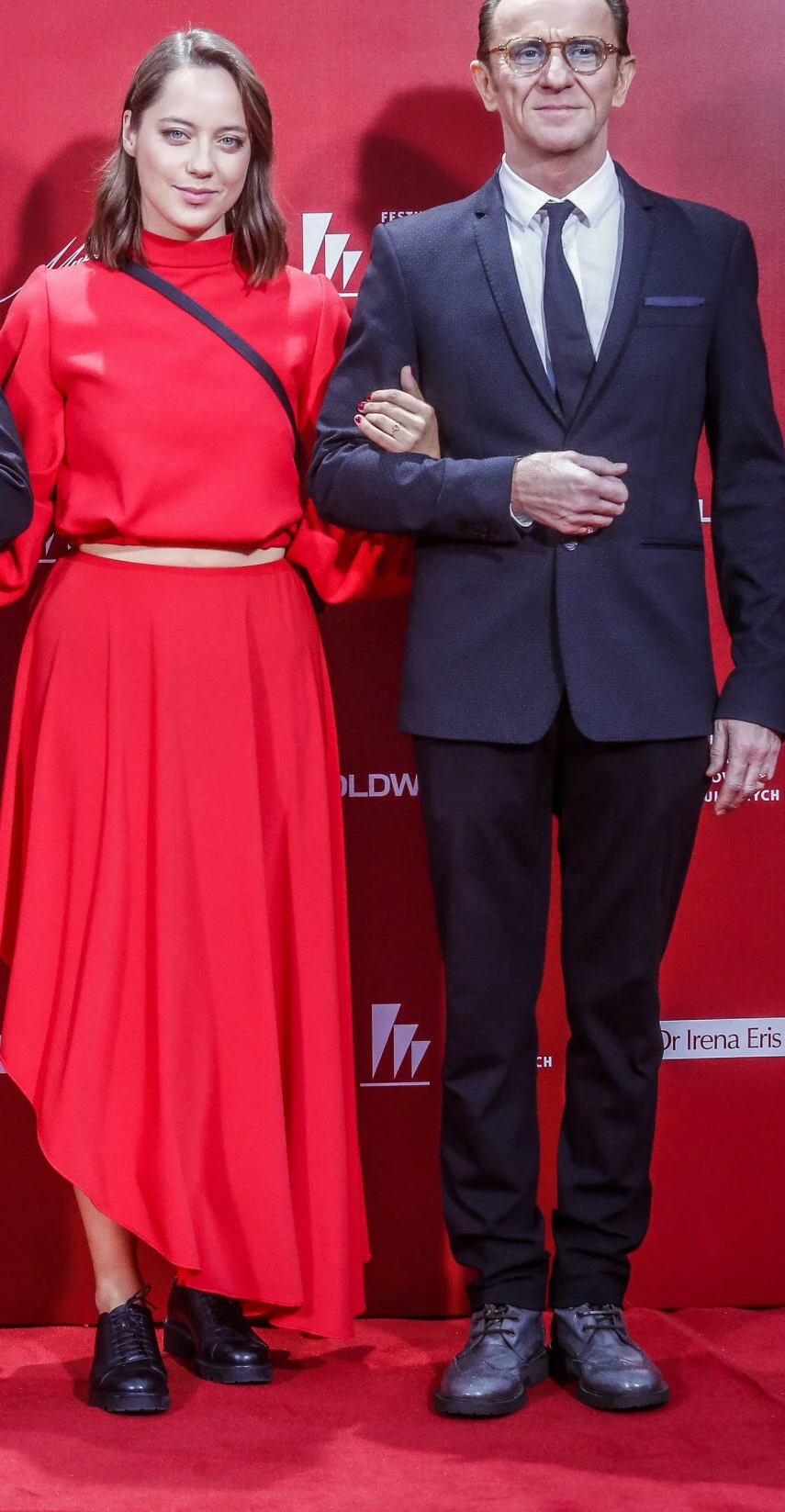 Maria Sobocińska i Paweł Wilczak