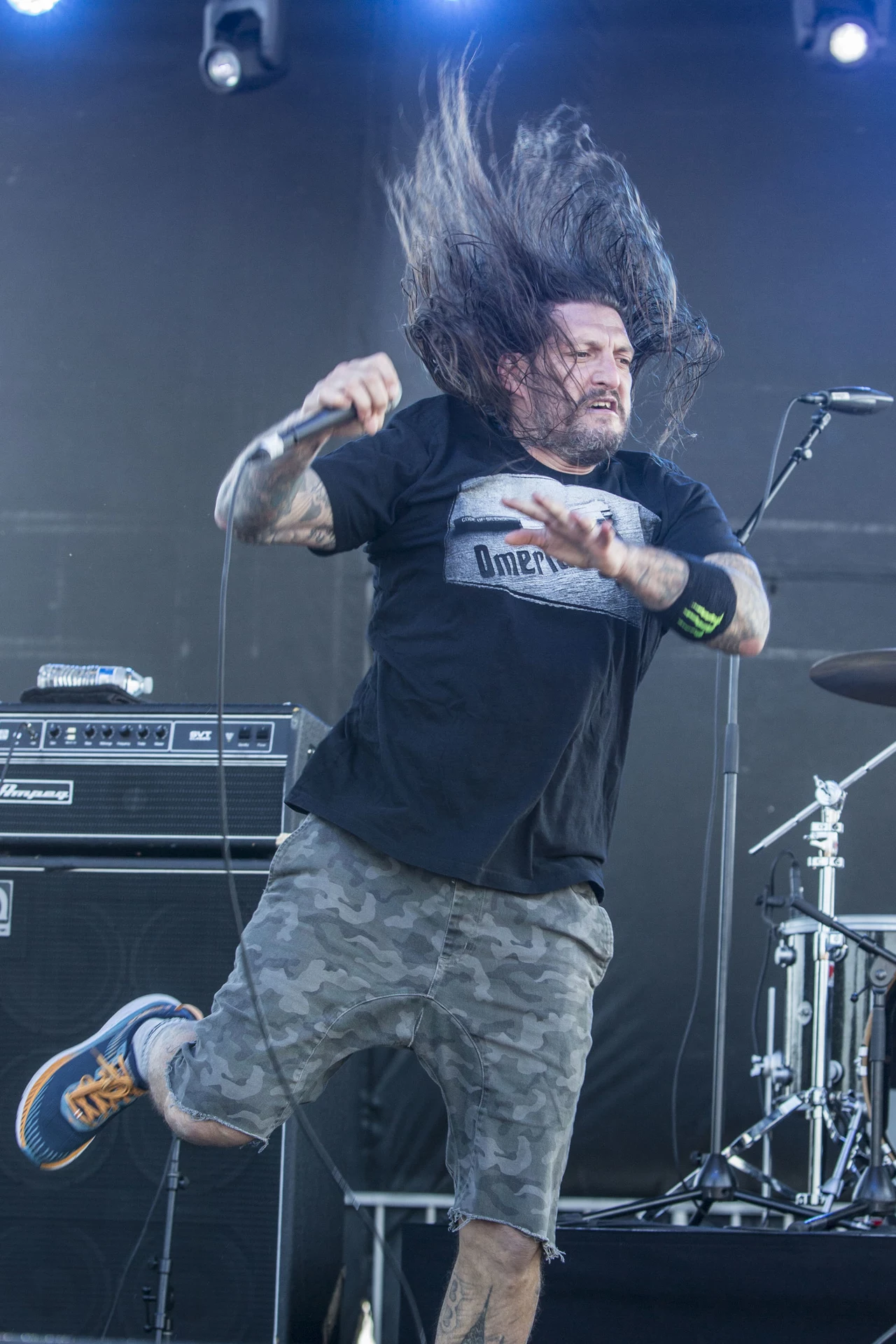 Freddy Cricien (Madball) w akcji Freddy Cricien (Madball) w akcji
