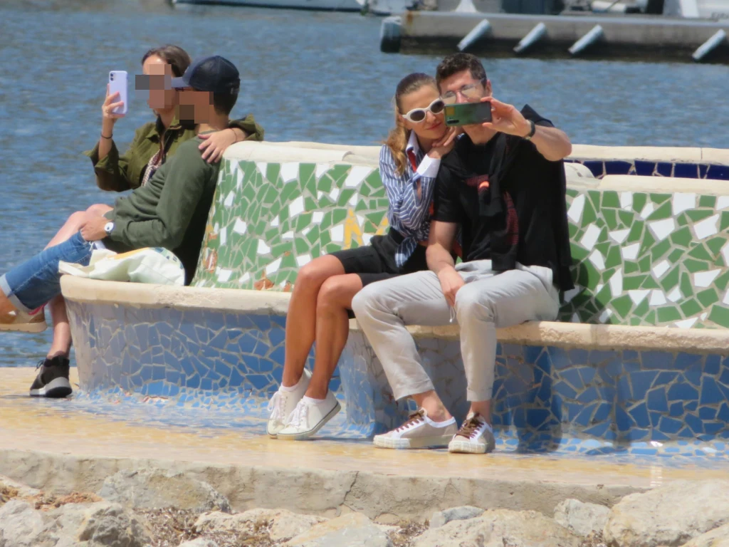 Anna i Robert Lewandowscy na Majorce