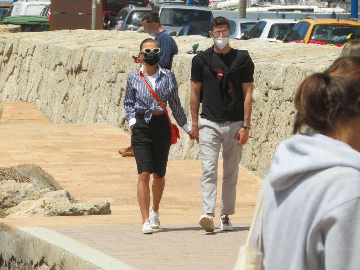 Anna i Robert Lewandowscy na Majorce Anna i Robert Lewandowscy na Majorce