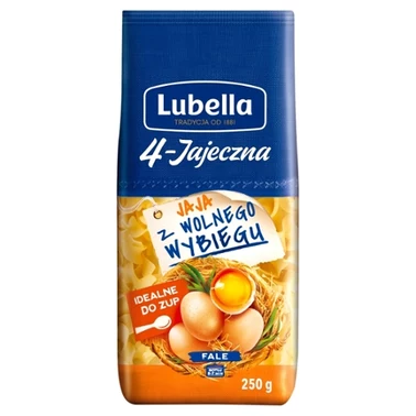Lubella 4-Jajeczna Makaron fale 250 g - 0