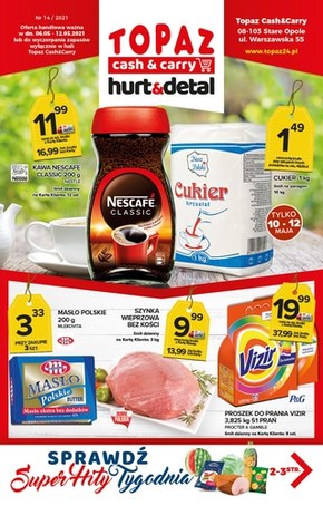 Topaz Cash & Carry - super hity tygodnia