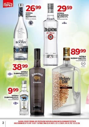 Topaz - katalog alkoholi