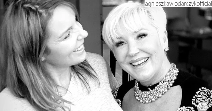 Zdjęcie z Instagrama @agnieszkawlodarczykofficial/ Agnieszka Włodarczyk z mamą Anną