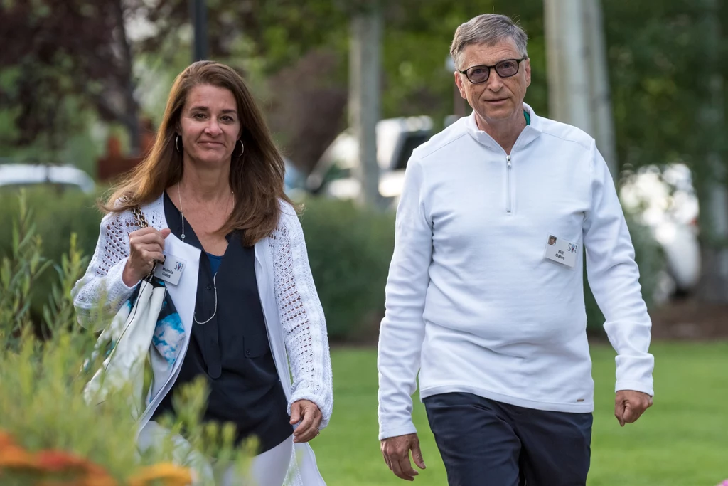 Bill Gates i Melinda Gates sie rozwodzą