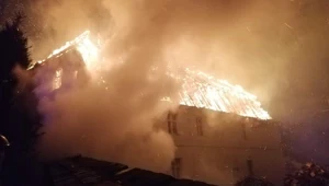 Pożar plebanii w Jakubowicach