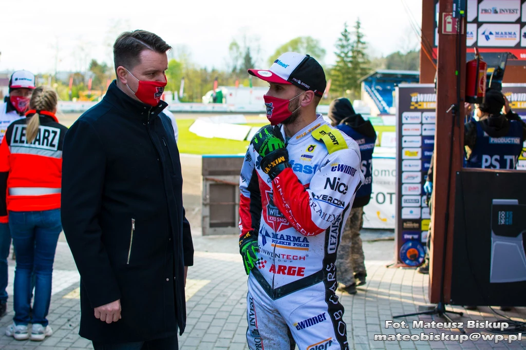 Grzegorz Leśniak i Mateusz Szczepaniak