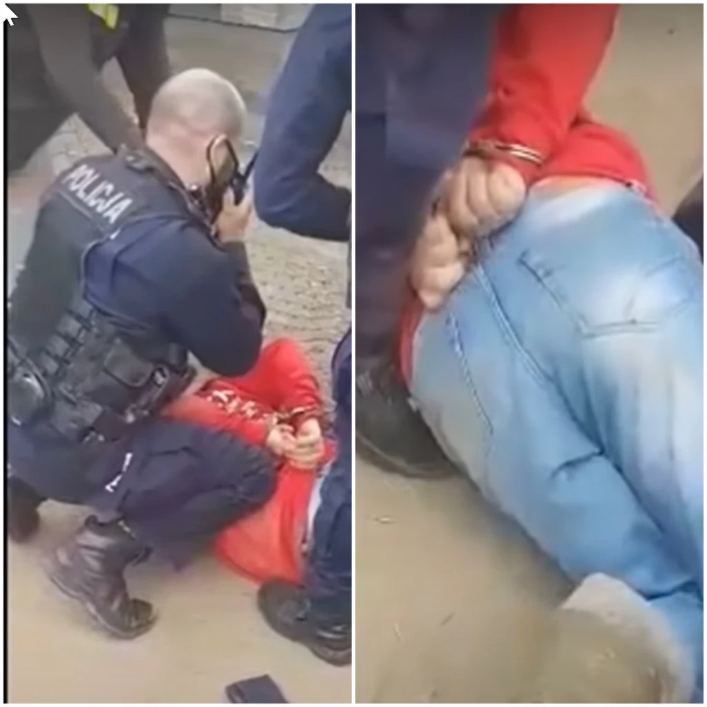 Zatrzymanie Gienka z "Rolnicy. Podlasie", fot. YouTube