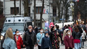 Zakopane w czasie epidemii COVID-19, zdjęcie z majówki