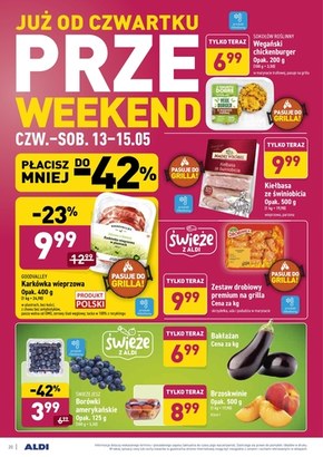 Pełna oferta promocyjna Aldi