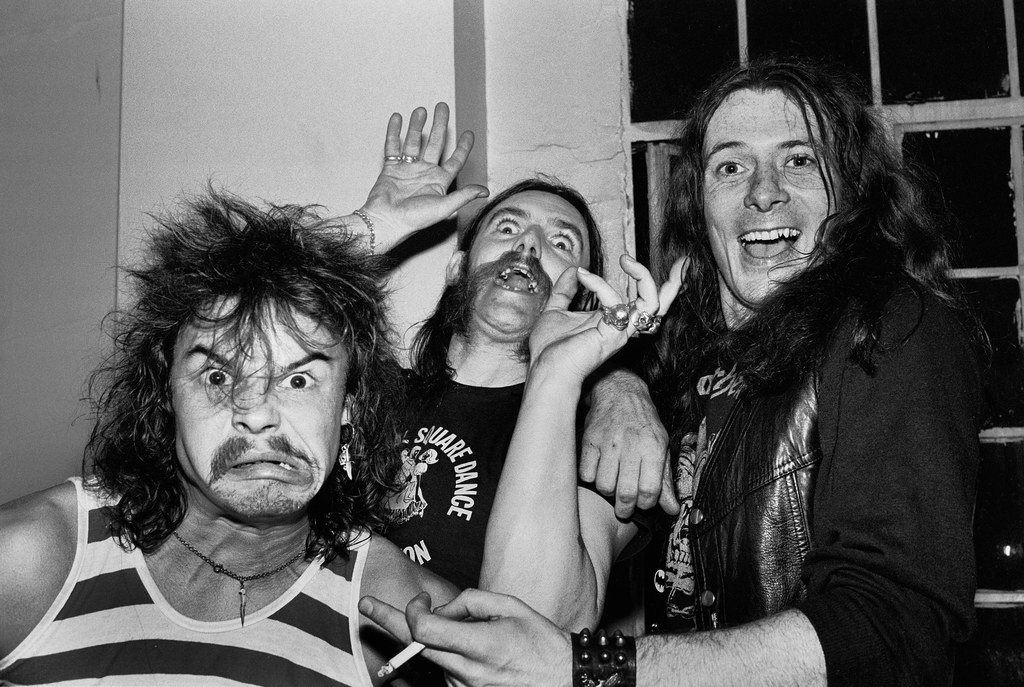 Motörhead w 1981 r. - od lewej: Phil "Animal" Taylor, Lemmy Kilmister i Fast Eddie Clarke