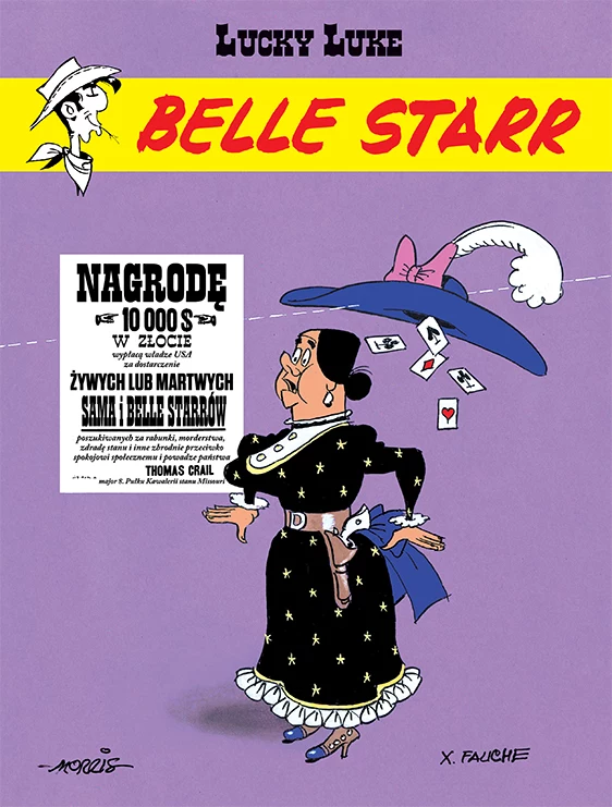 Lucky Luke. Belle Starr, tom 64