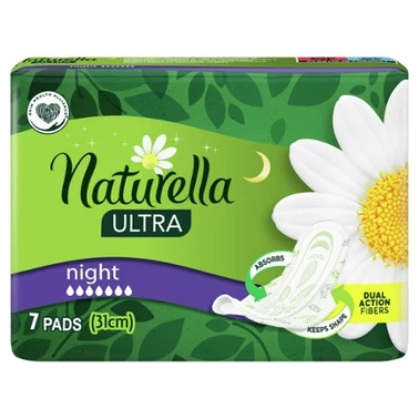 Naturella Ultra Night Rozmiar 4 Podpaski ze skrzydełkami × 7 - 4