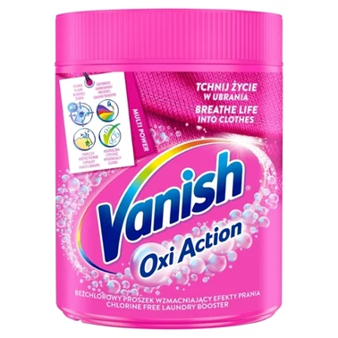 Vanish Oxi Action Odplamiacz do tkanin w proszku 470 g - 1