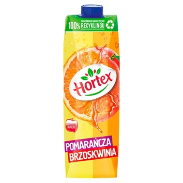 Hortex Napój pomarańcza brzoskwinia 1 l - 3