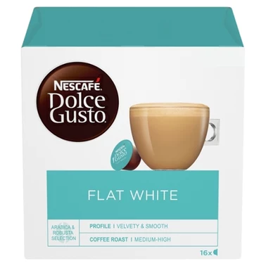 NESCAFÉ Dolce Gusto Flat White Kawa w kapsułkach 187,2 g (16 x 11,7 g) - 5