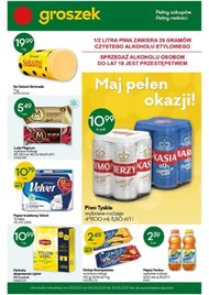 Maj pełen okazji w sklepach Groszek