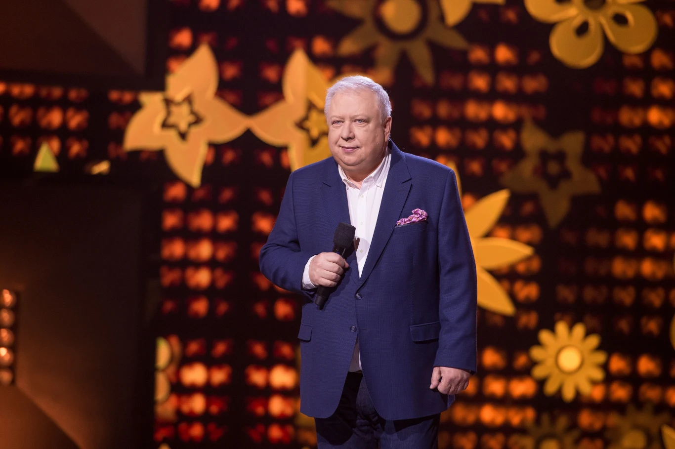 Marek Sierocki na planie "Szansy na sukces"