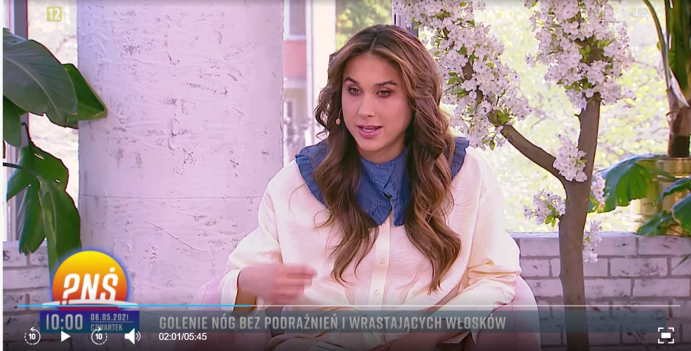 Ida Nowakowska podczas ostatniego odcinka "Pytania na śniadanie" Ida Nowakowska podczas ostatniego odcinka "Pytania na śniadanie"