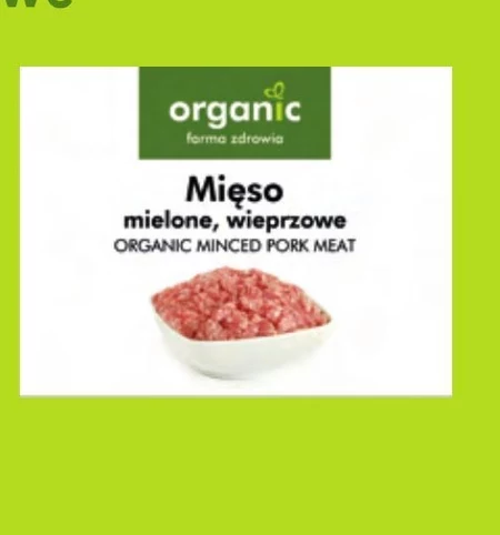 Mięso mielone Organic