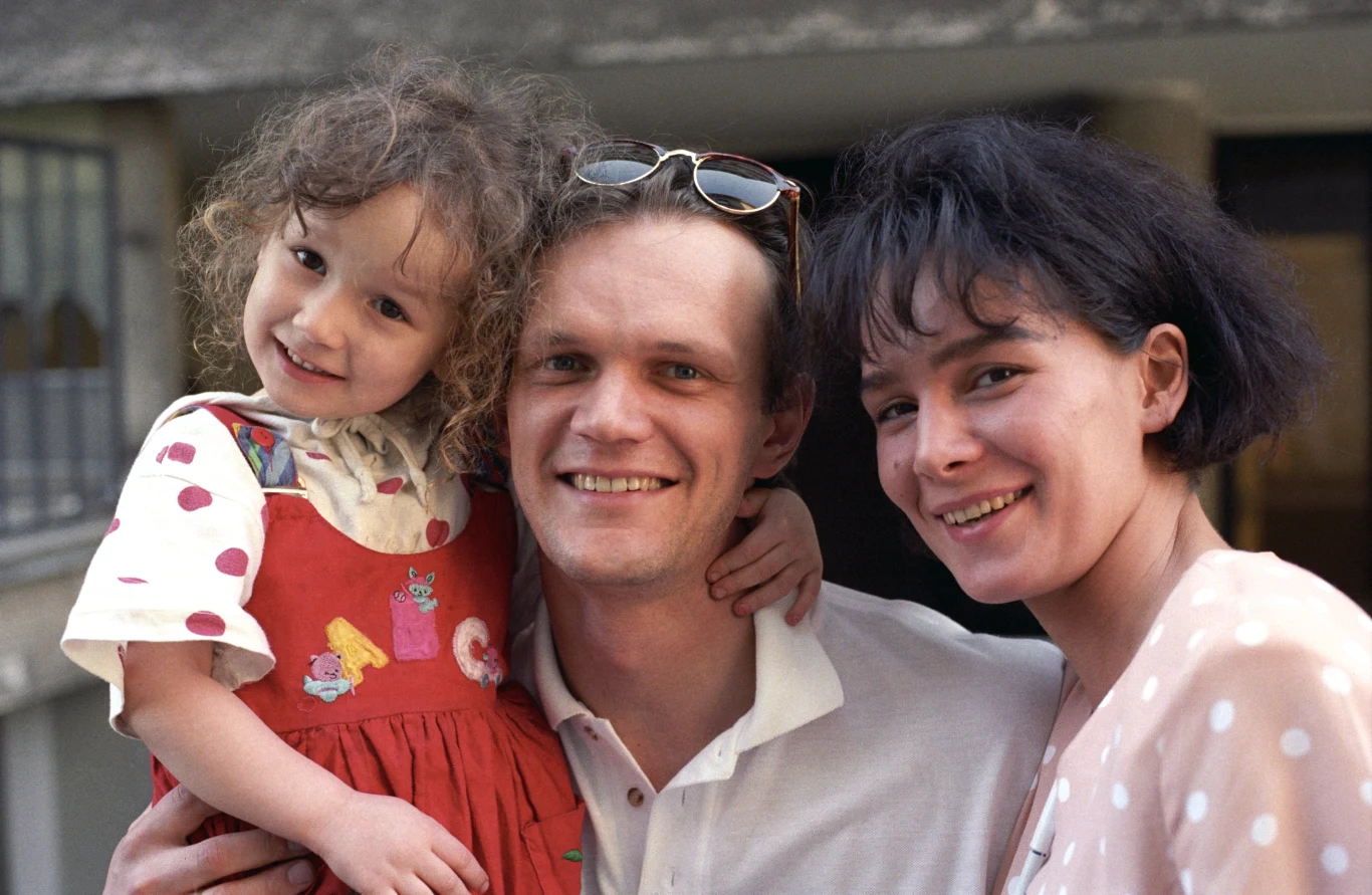 Cezary Pazura, Żaneta Pazura, Anastazja Pazura Cezary Pazura, Żaneta Pazura, Anastazja Pazura