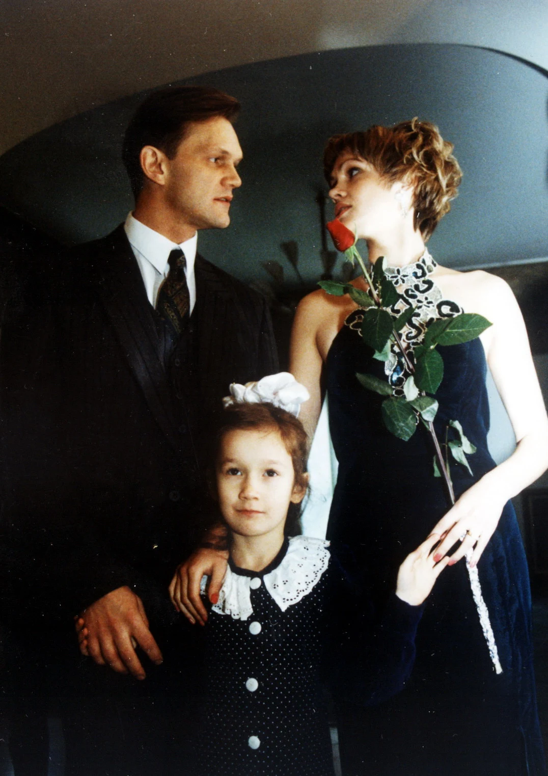 Cezary Pazura z Weroniką Marczuk i Anastazją Cezary Pazura z Weroniką Marczuk i Anastazją