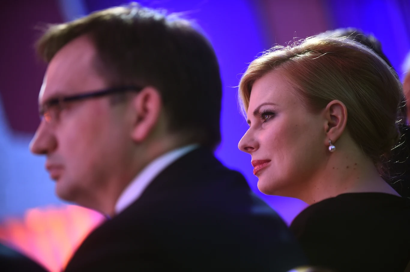 Zbigniew Ziobro i Patrycja Kotecka Zbigniew Ziobro i Patrycja Kotecka