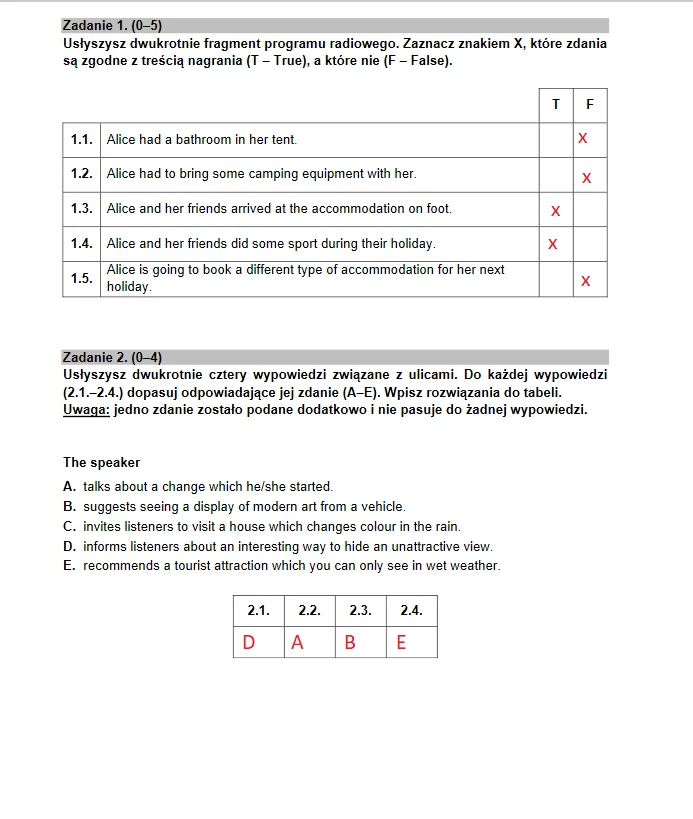 Matura 2021 z języka angielskiego Matura 2021 z języka angielskiego