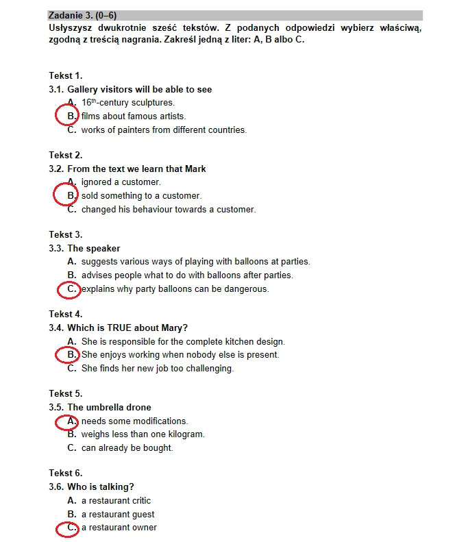 Matura 2021 - język angielski poziom podstawowy Matura 2021 - język angielski poziom podstawowy