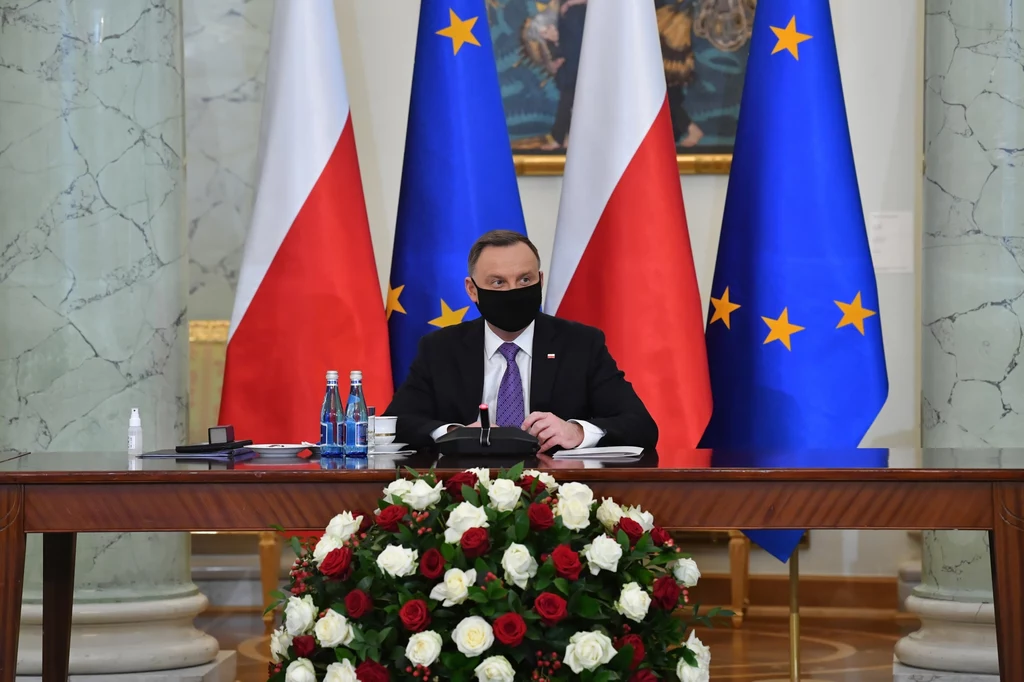 Prezydent RP Andrzej Duda podczas uroczystości powołania Rady ds. Społecznych
