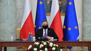 Prezydent RP Andrzej Duda podczas uroczystości powołania Rady ds. Społecznych