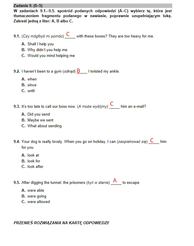 Matura 2021 z języka angielskiego - arkusz CKE i rozwiązania Matura 2021 z języka angielskiego - arkusz CKE i rozwiązania