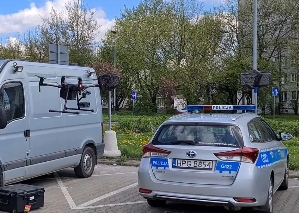 DJI Matrice krakowskiej  policji