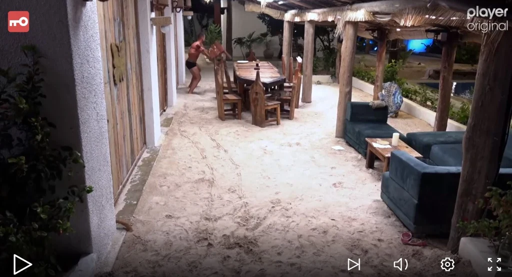 Zdawało się, że uczestnik show nie może kontrolować emocji