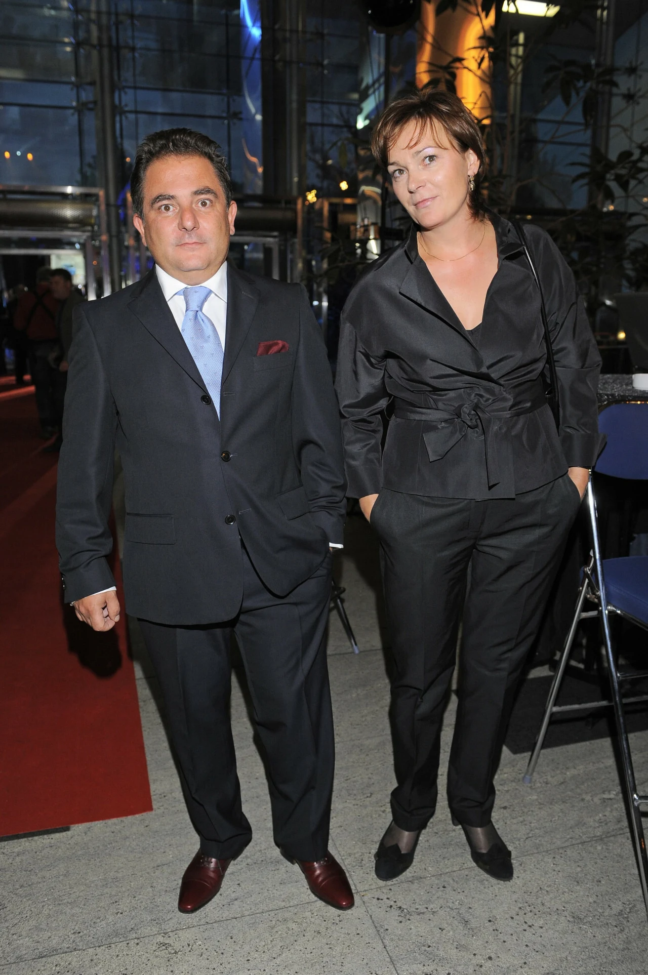 Robert Makłowicz z żoną