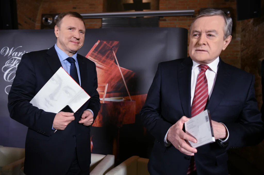 Jacek Kurski i Piotr Gliński Jacek Kurski i Piotr Gliński