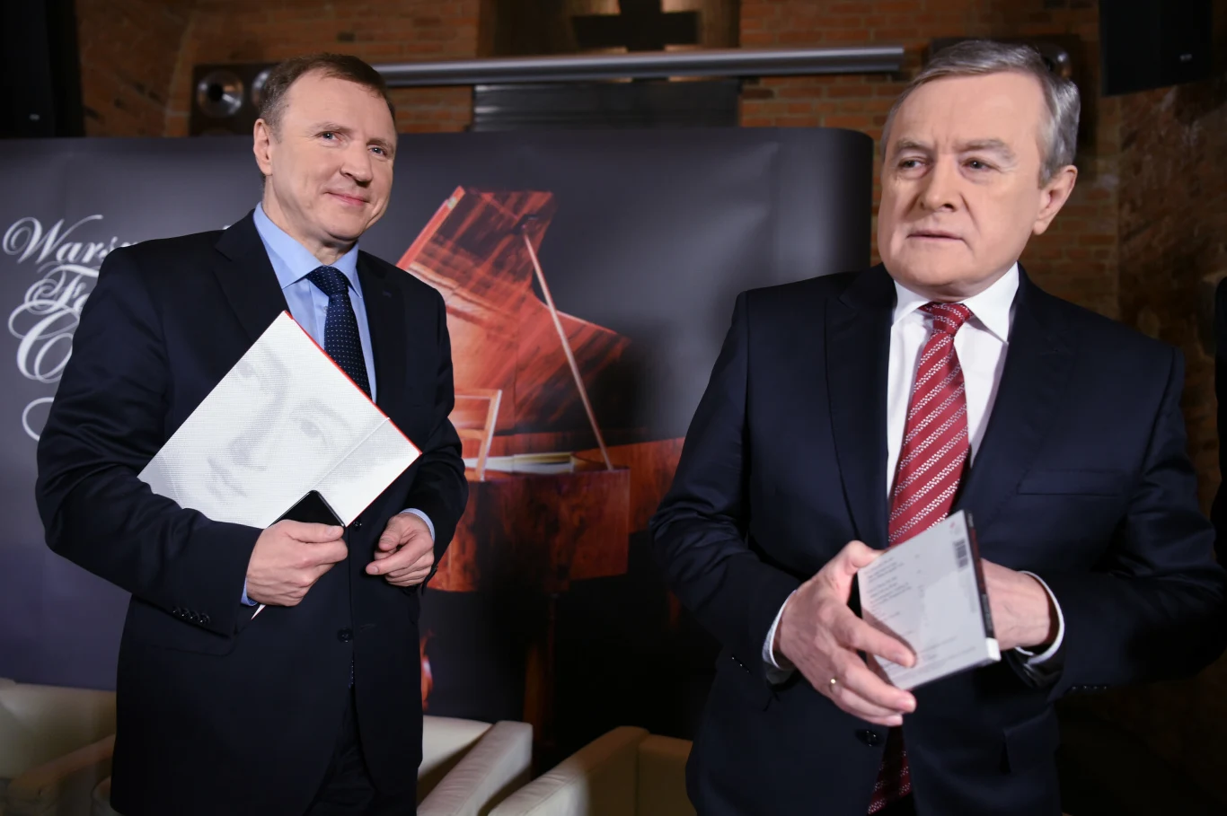 Jacek Kurski i Piotr Gliński Jacek Kurski i Piotr Gliński